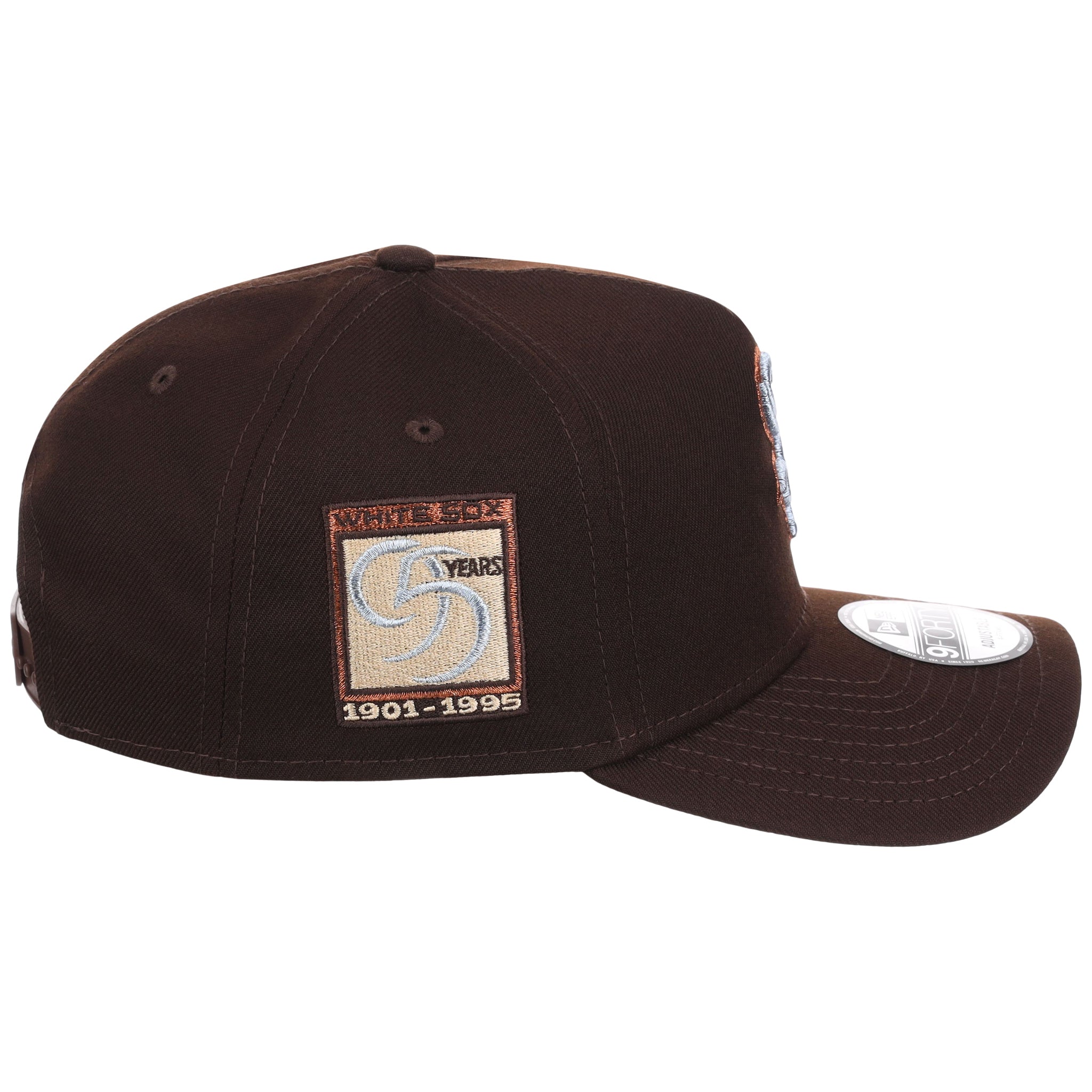 Chicago White Sox MLB Frosted Bark New Era 9FORTY A-Frame