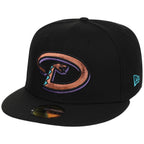 Arizona Diamondbacks MLB Cooperstown Authentic Collection New Era 59FIFTY (Black/Black)