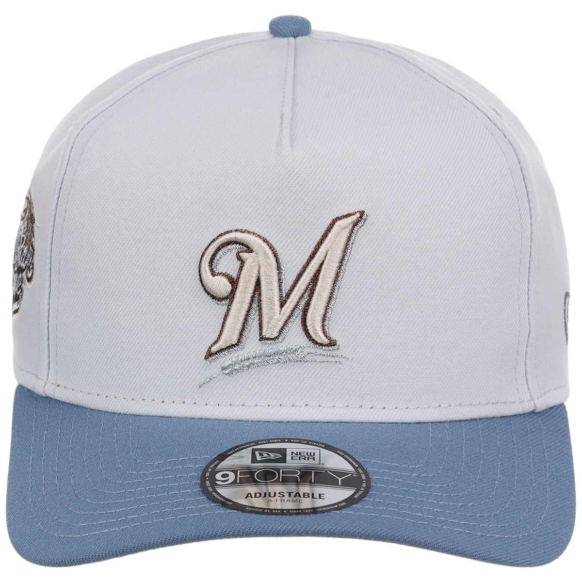 Milwaukee Brewers MLB Faded Spur New Era 9FORTY A-Frame