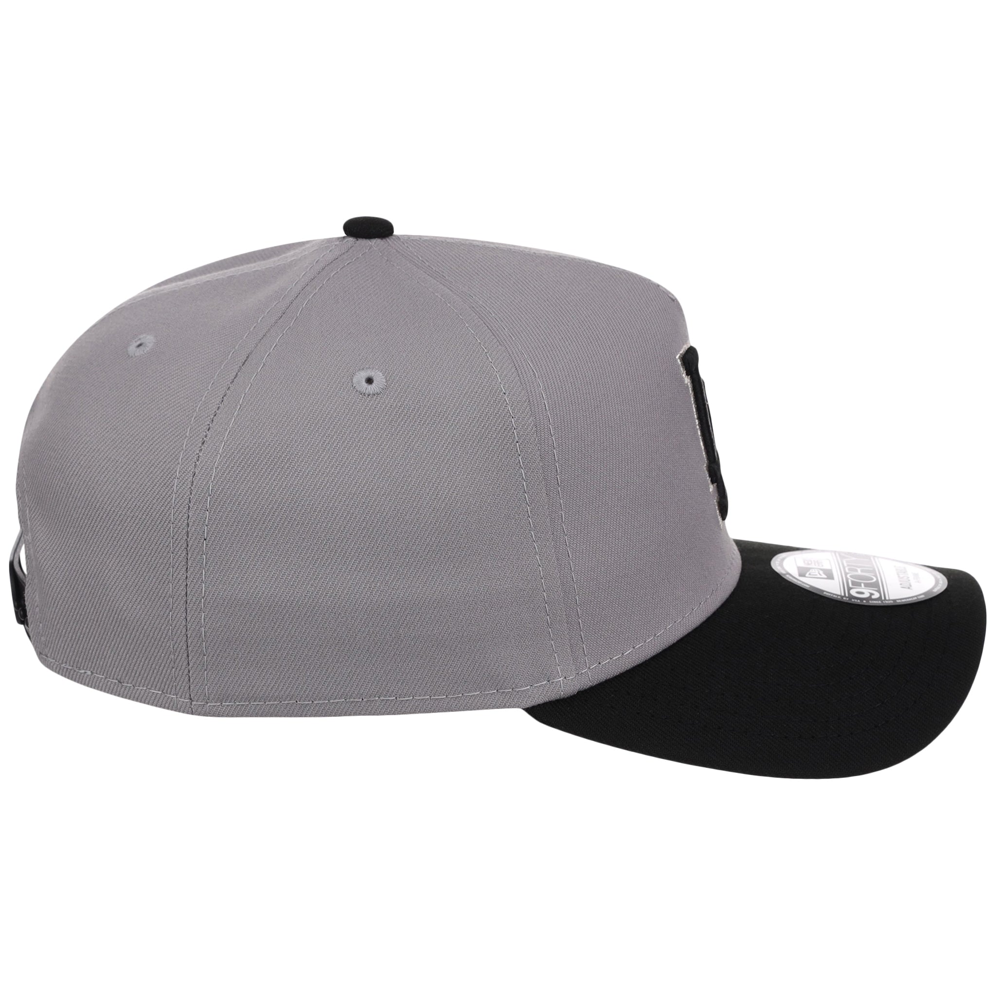 Los Angeles Dodgers MLB Gray x Black FASHION CORE New Era 9FORTY A-Frame