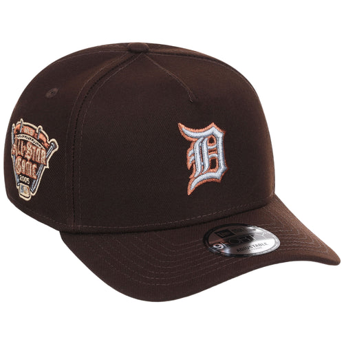 Detroit Tigers MLB Frosted Bark New Era 9FORTY A-Frame