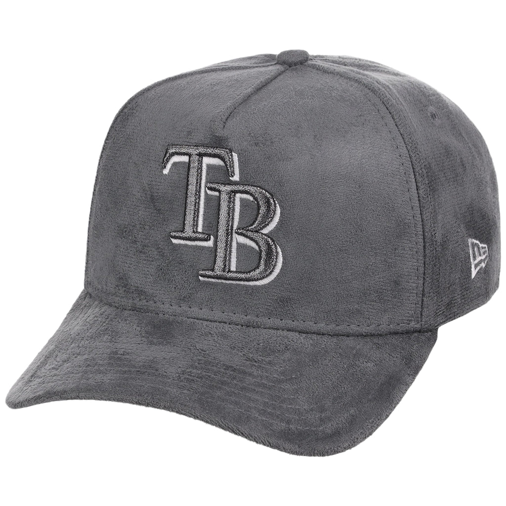 Tampa Bay Rays MLB Gray x Suede FASHION CORE New Era 9FORTY A-Frame