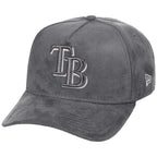 Tampa Bay Rays MLB Gray x Suede FASHION CORE New Era 9FORTY A-Frame