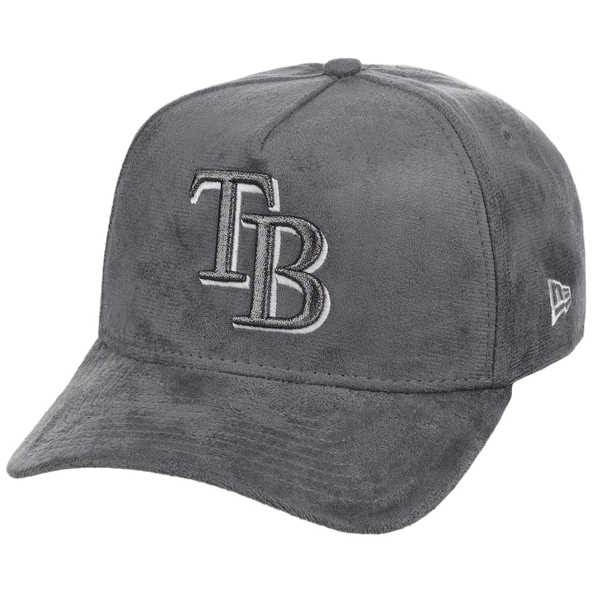 Tampa Bay Rays MLB Gray x Suede FASHION CORE New Era 9FORTY A-Frame