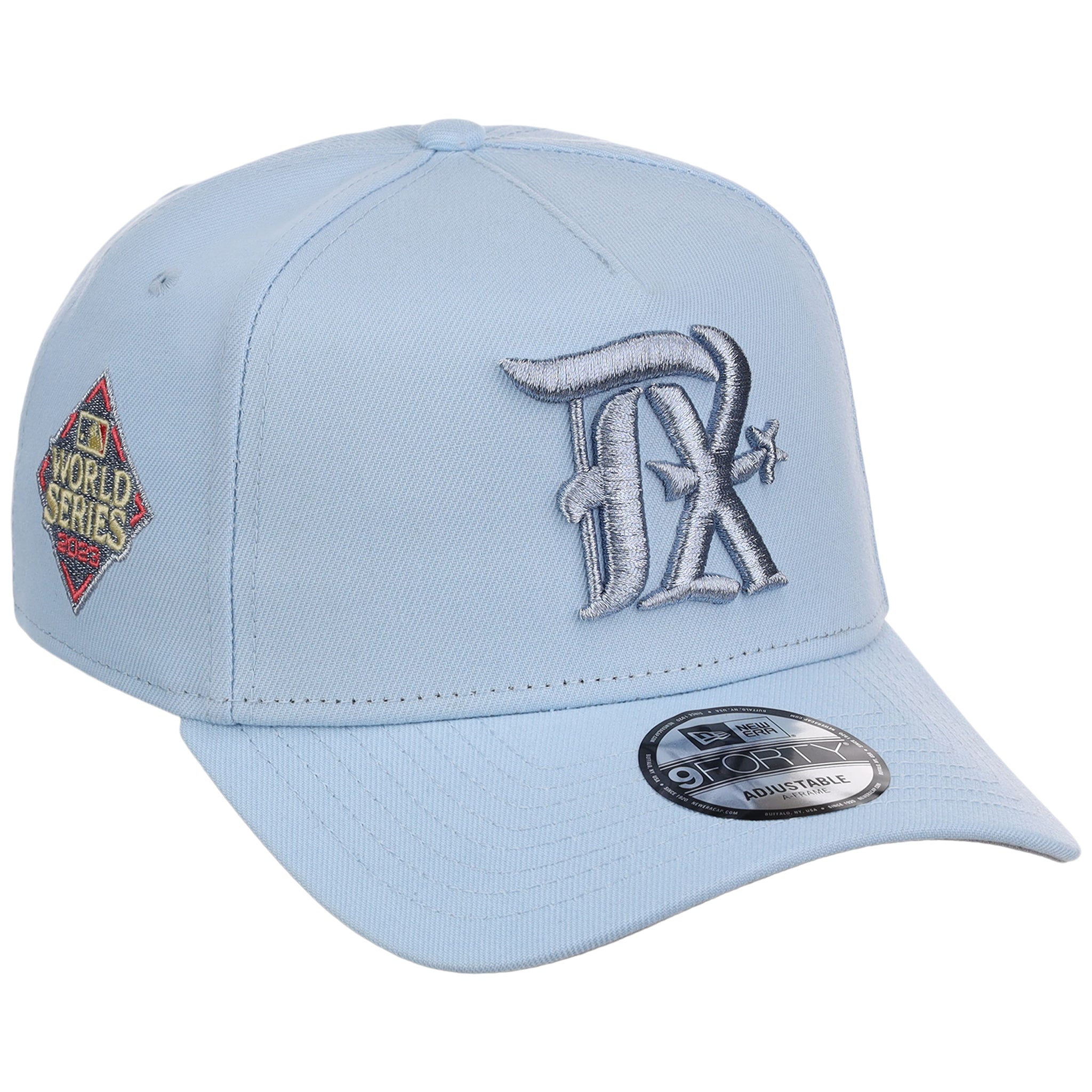 Texas Rangers MLB Glacial Blue New Era 9FORTY A-Frame