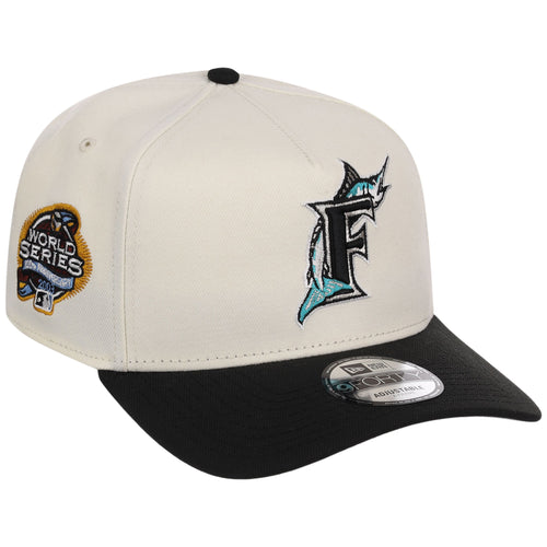 Florida Marlins MLB Chrome OTC New Era 9FORTY A-Frame