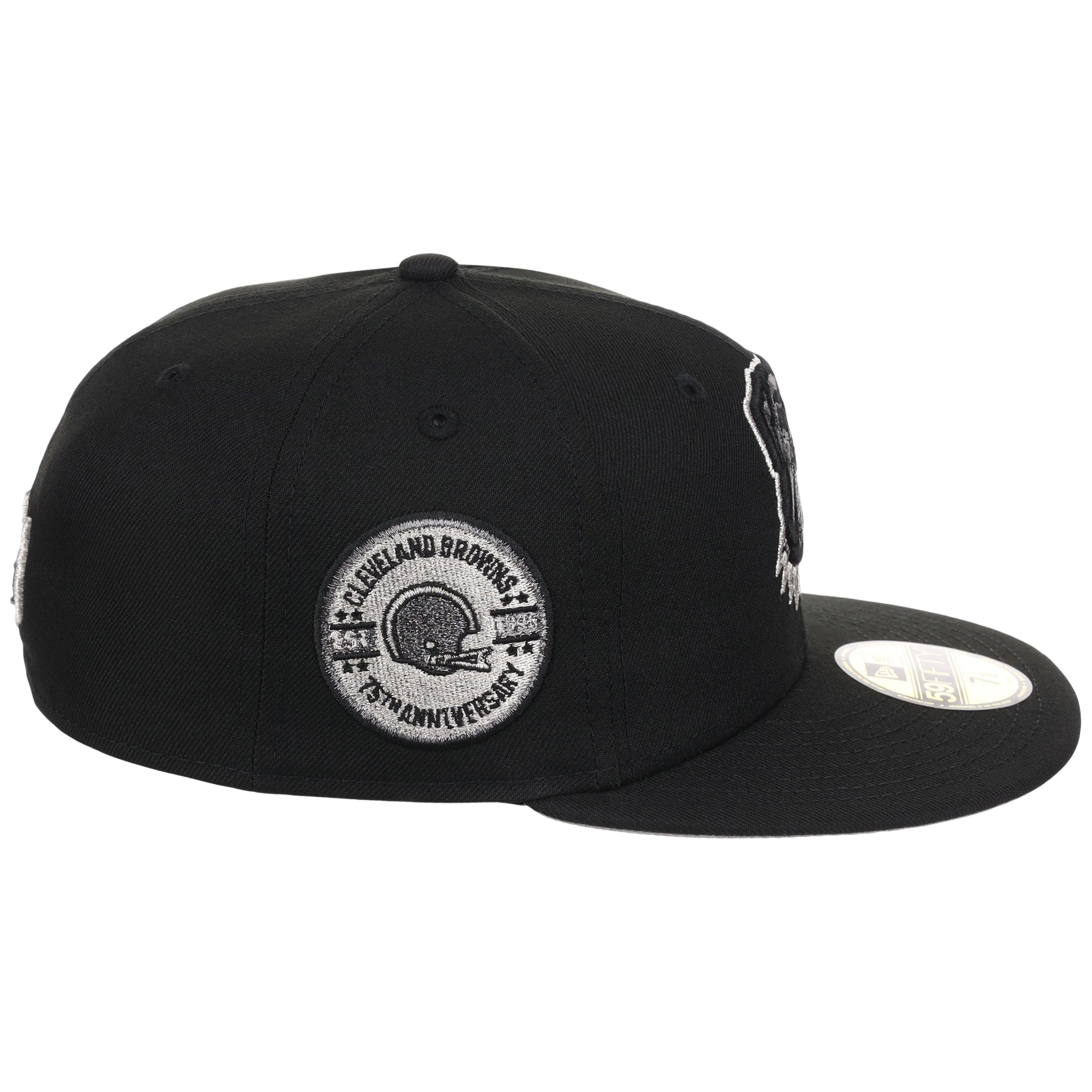 Cleveland Browns NFL Liquid Titanium New Era 59FIFTY