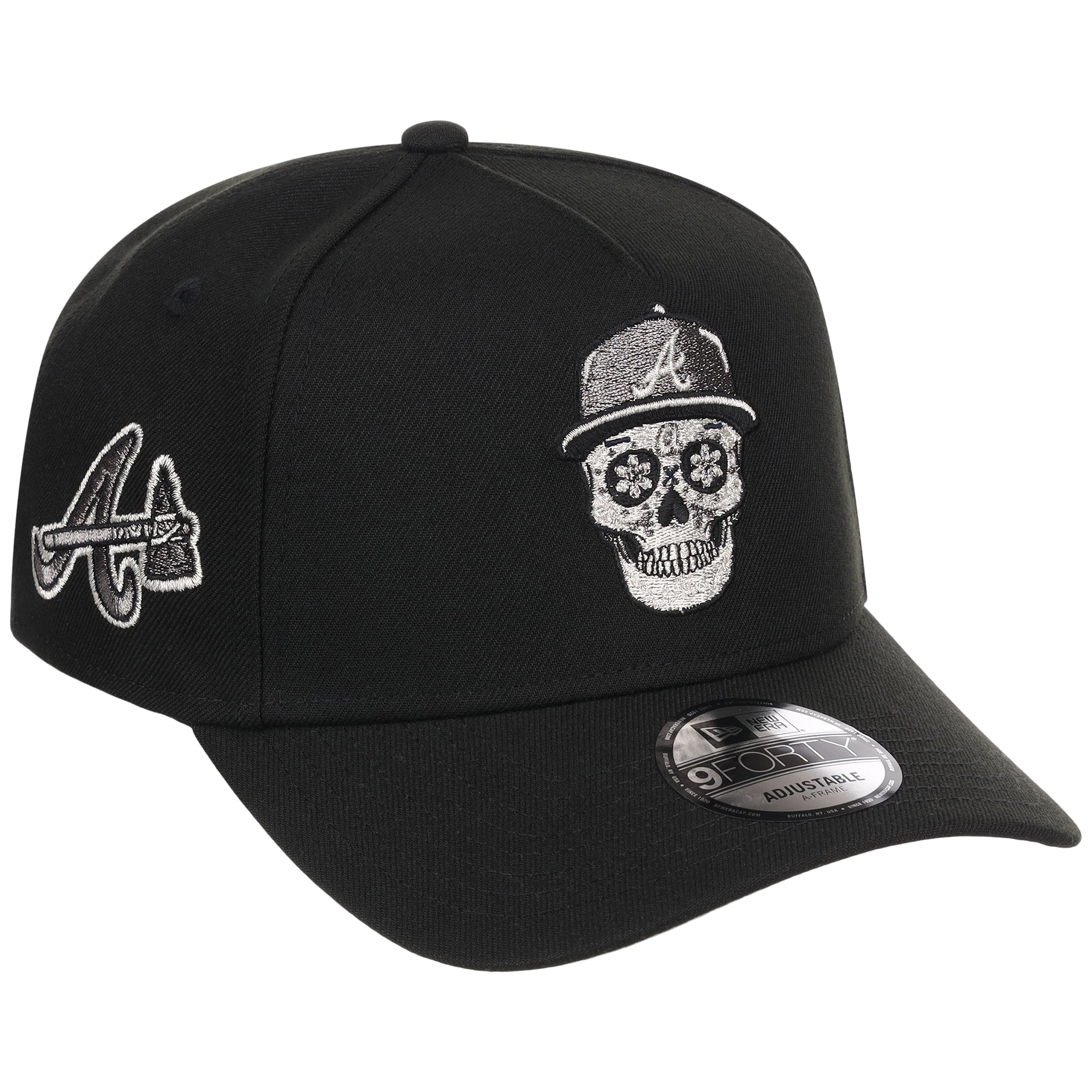 Atlanta Braves Skull Atlanta Crown the City New Era 9FORTY