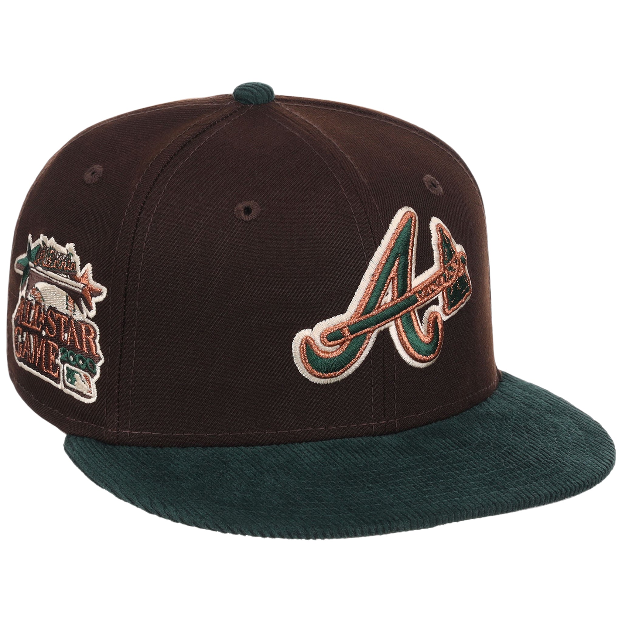 Atlanta Braves MLB Forest Ember New Era 59FIFTY