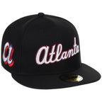 Atlanta Braves MLB City Connect - Black Metallics New Era 59FIFTY