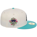 Arizona Diamondbacks Phoenix Crown the City New Era 59FIFTY (Chrome/Teal)