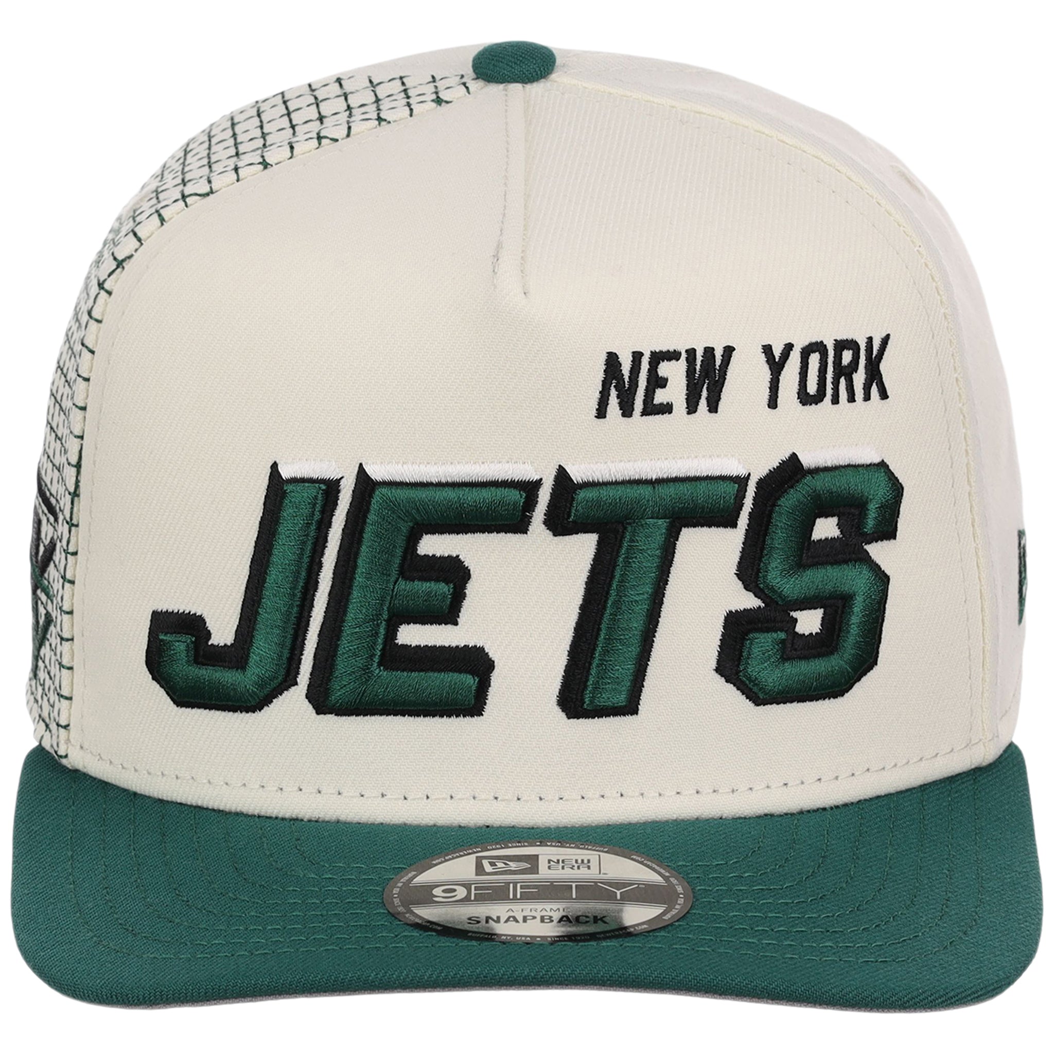New York Jets NFL Gridlock New Era 9FIFTY A-Frame