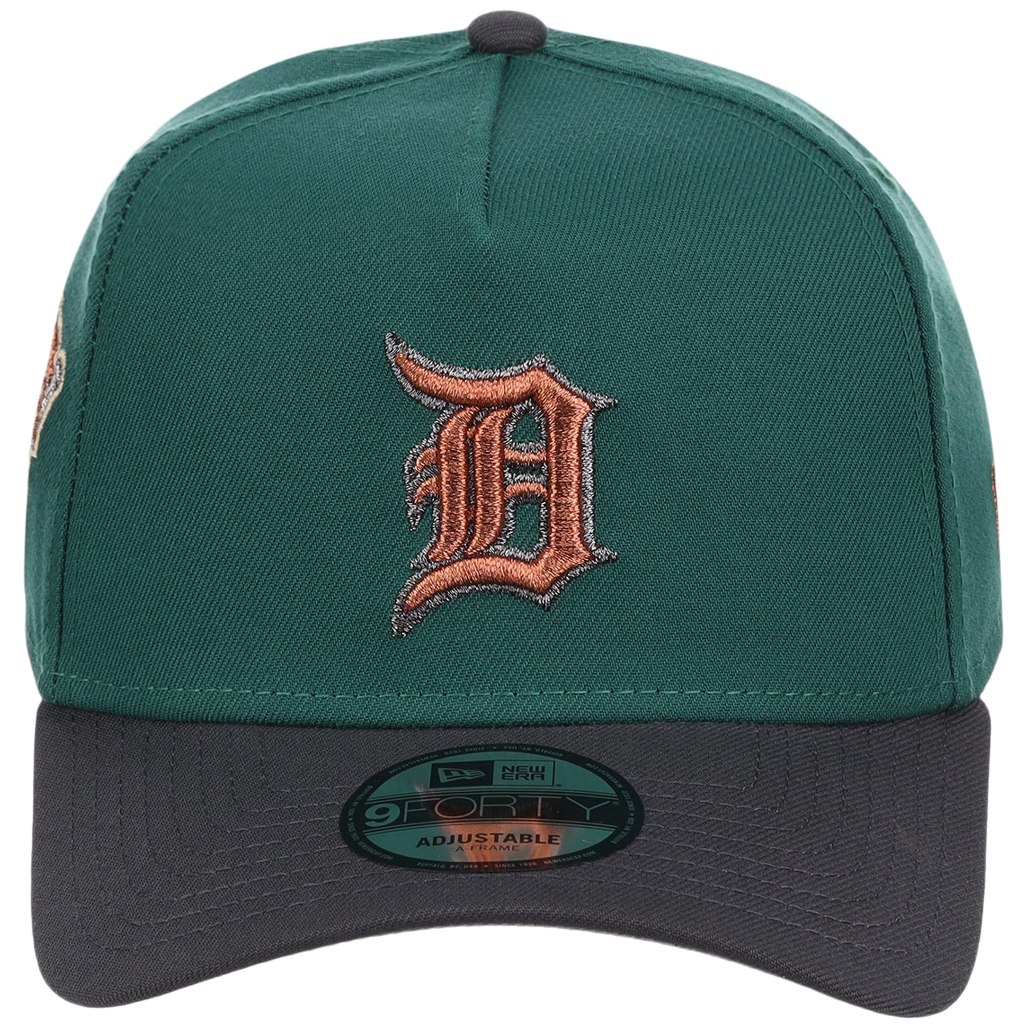 Detroit Tigers MLB Emerald Graphite New Era 9FORTY