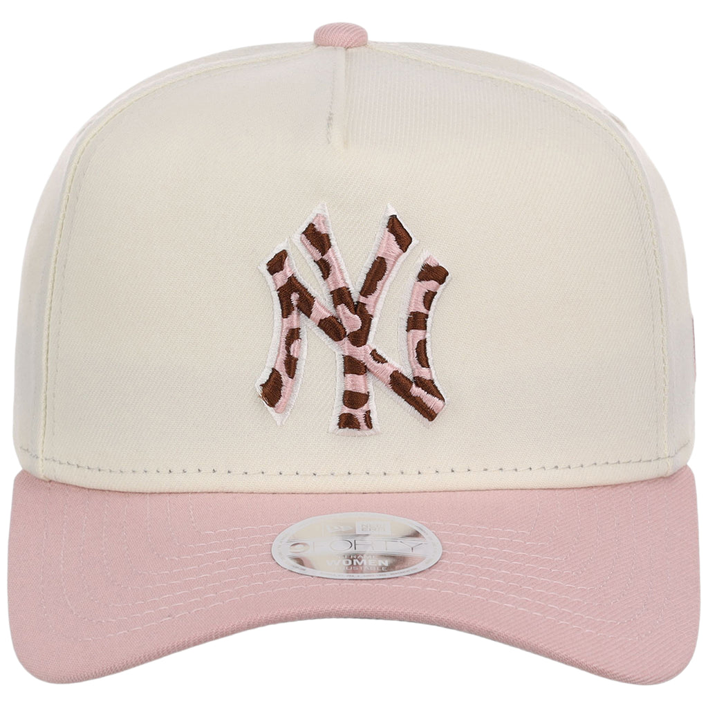 New York Yankees Cheetah Women's New Era 9FORTY A-Frame