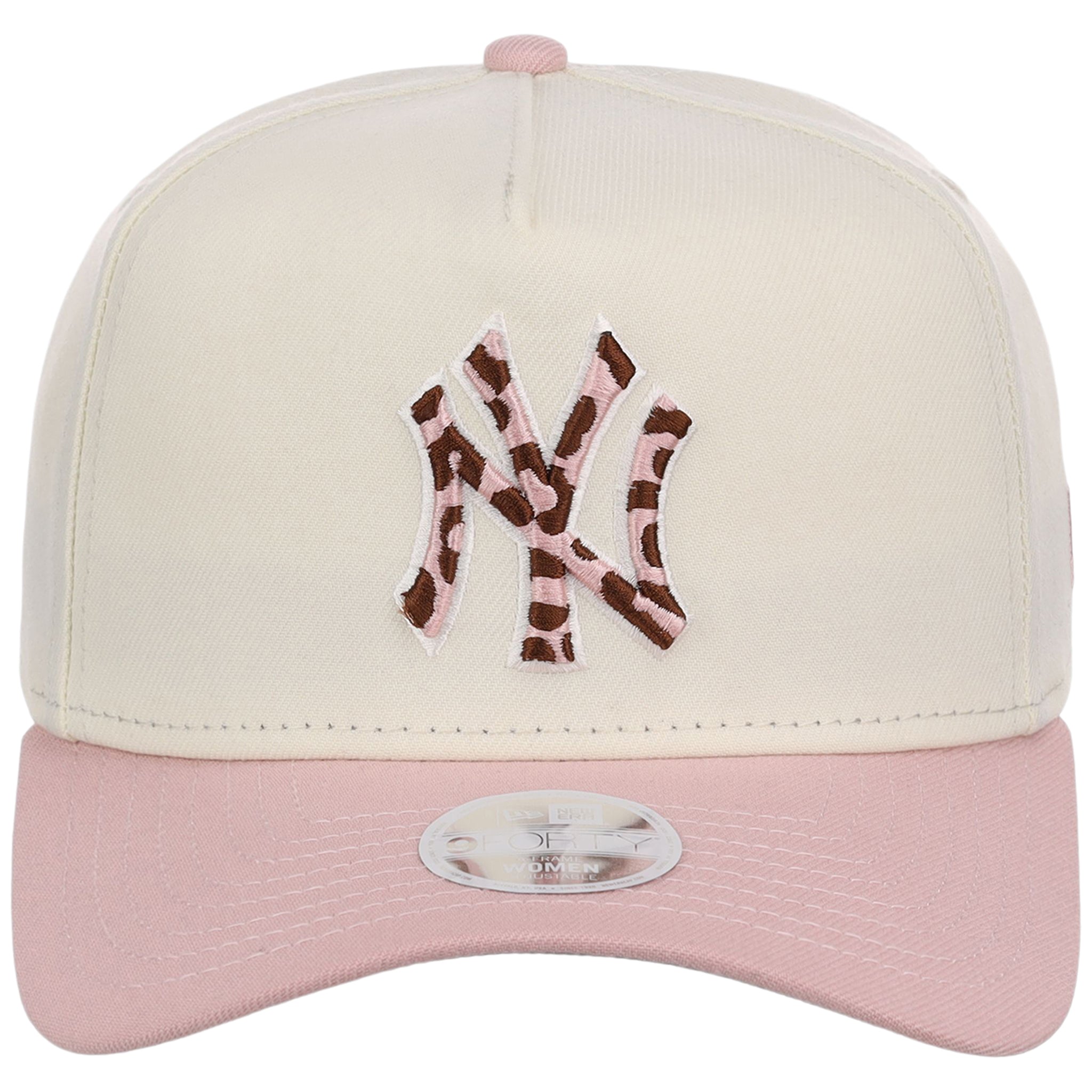 New York Yankees Cheetah Women's New Era 9FORTY A-Frame