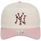 New York Yankees Cheetah Women's New Era 9FORTY A-Frame
