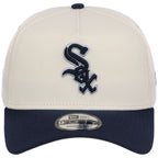 Chicago White Sox MLB Chrome x Navy FASHION CORE New Era 9FORTY A-Frame