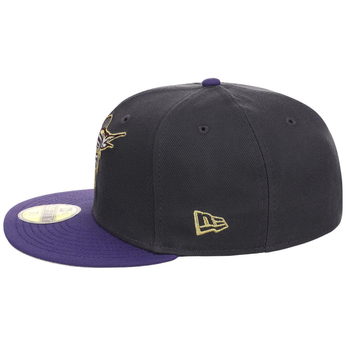 Florida Marlins MLB Midnight Orchid New Era 59FIFTY