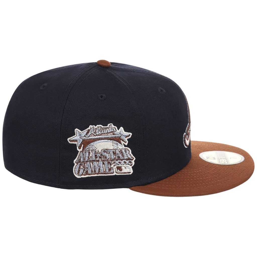 Atlanta Braves MLB Navy Auburn New Era 59FIFTY
