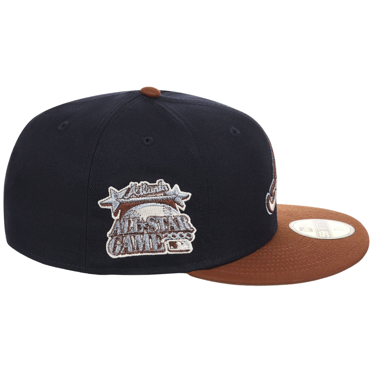 Atlanta Braves MLB Navy Auburn New Era 59FIFTY