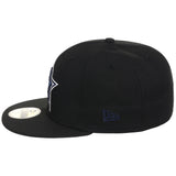 Dallas Cowboys NFL Black Dome New Era 59FIFTY