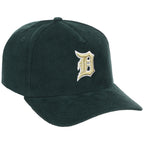 Detroit Tigers MLB Dark Green Cord FASHION CORE New Era 9FORTY A-Frame