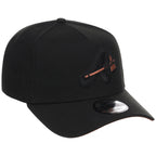 Atlanta Braves MLB Black x Rust FASHION CORE New Era 9FORTY A-Frame