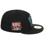 Memphis Grizzlies NBA Black Dome New Era 59FIFTY