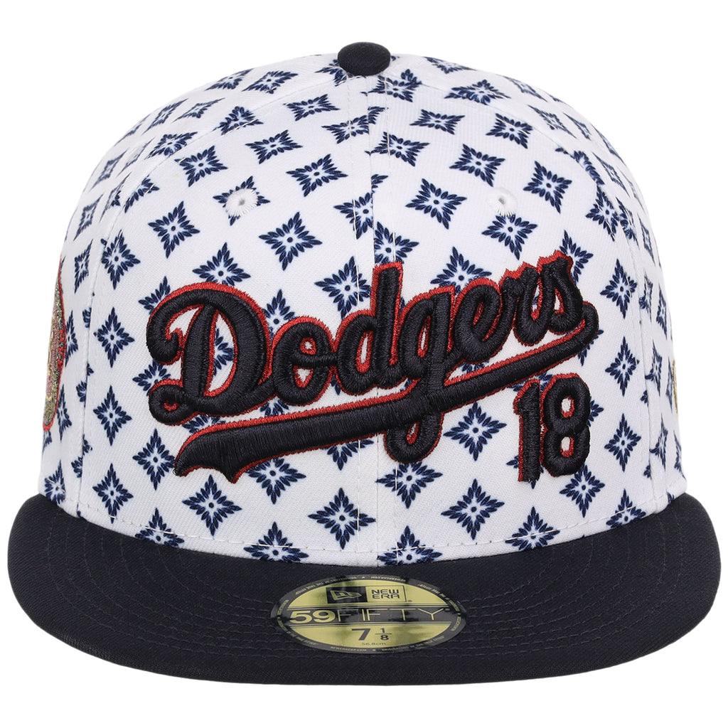 Los Angeles Dodgers Pacific Canvas New Era 59FIFTY (Multi/Dark Royal)