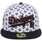 Los Angeles Dodgers Pacific Canvas New Era 59FIFTY (Multi/Dark Royal)