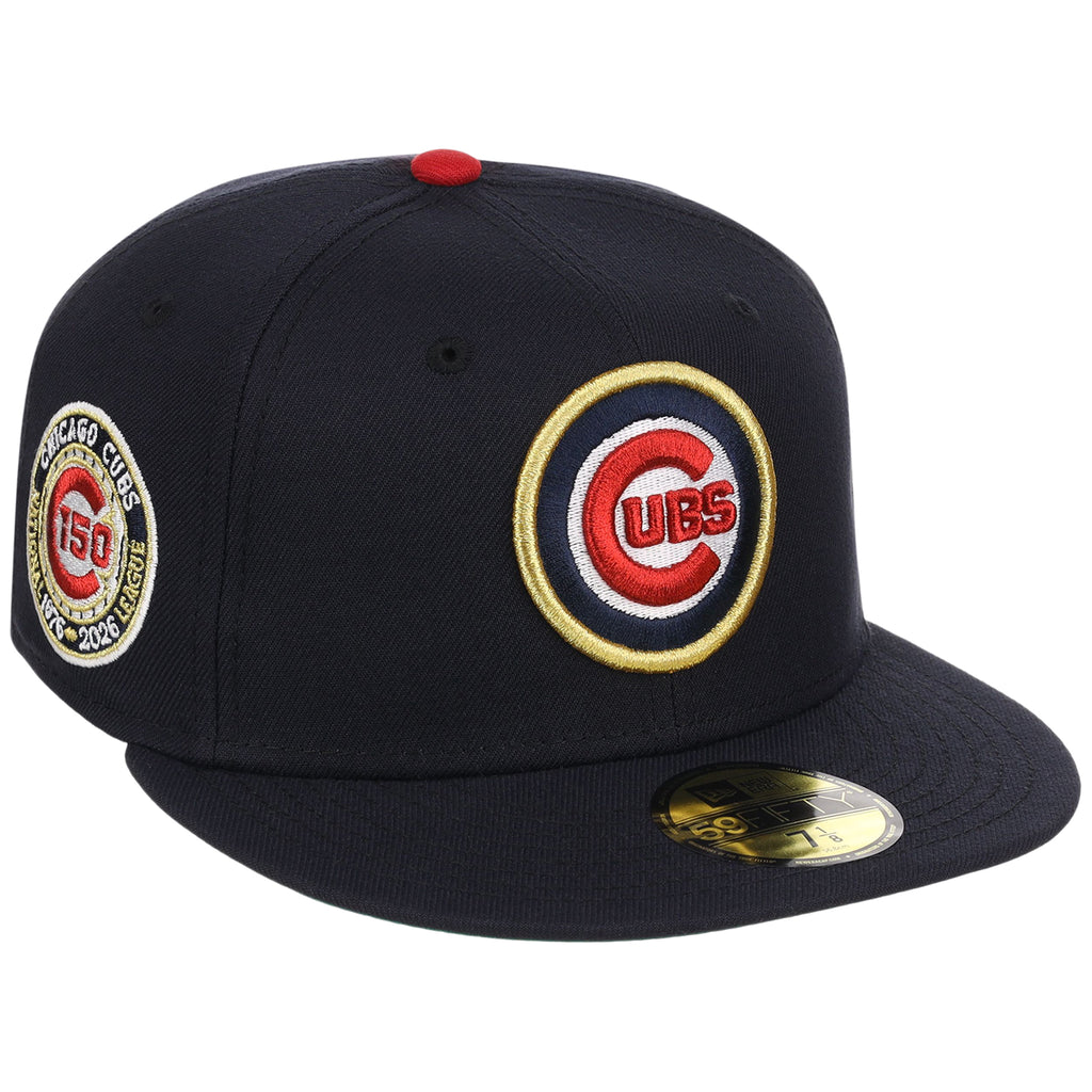 Chicago Cubs Northside Chicago Crown the City New Era 59FIFTY (Navy/Navy)