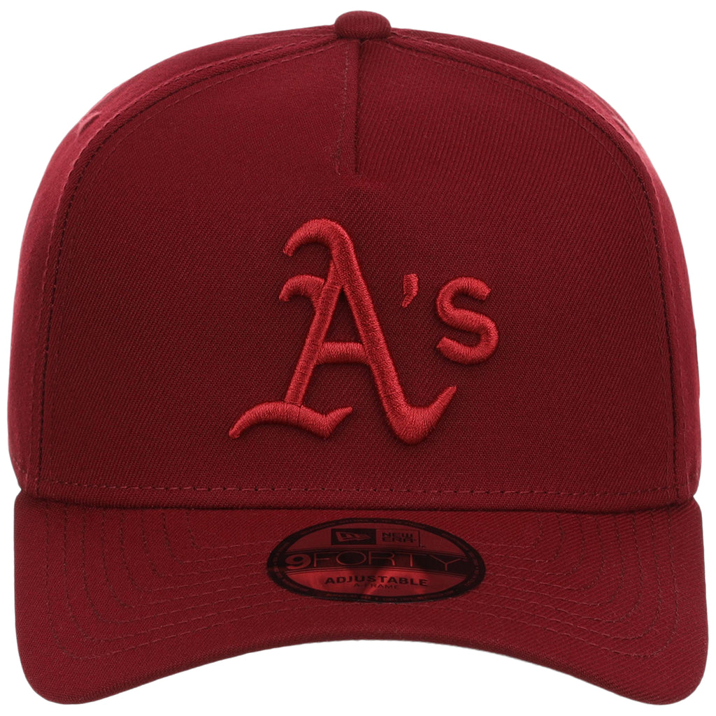 Oakland Athletics MLB Cardinal FASHION CORE New Era 9FORTY A-Frame