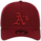 Oakland Athletics MLB Cardinal FASHION CORE New Era 9FORTY A-Frame