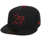 Oakland Athletics MLB Midnight Massacre New Era 59FIFTY