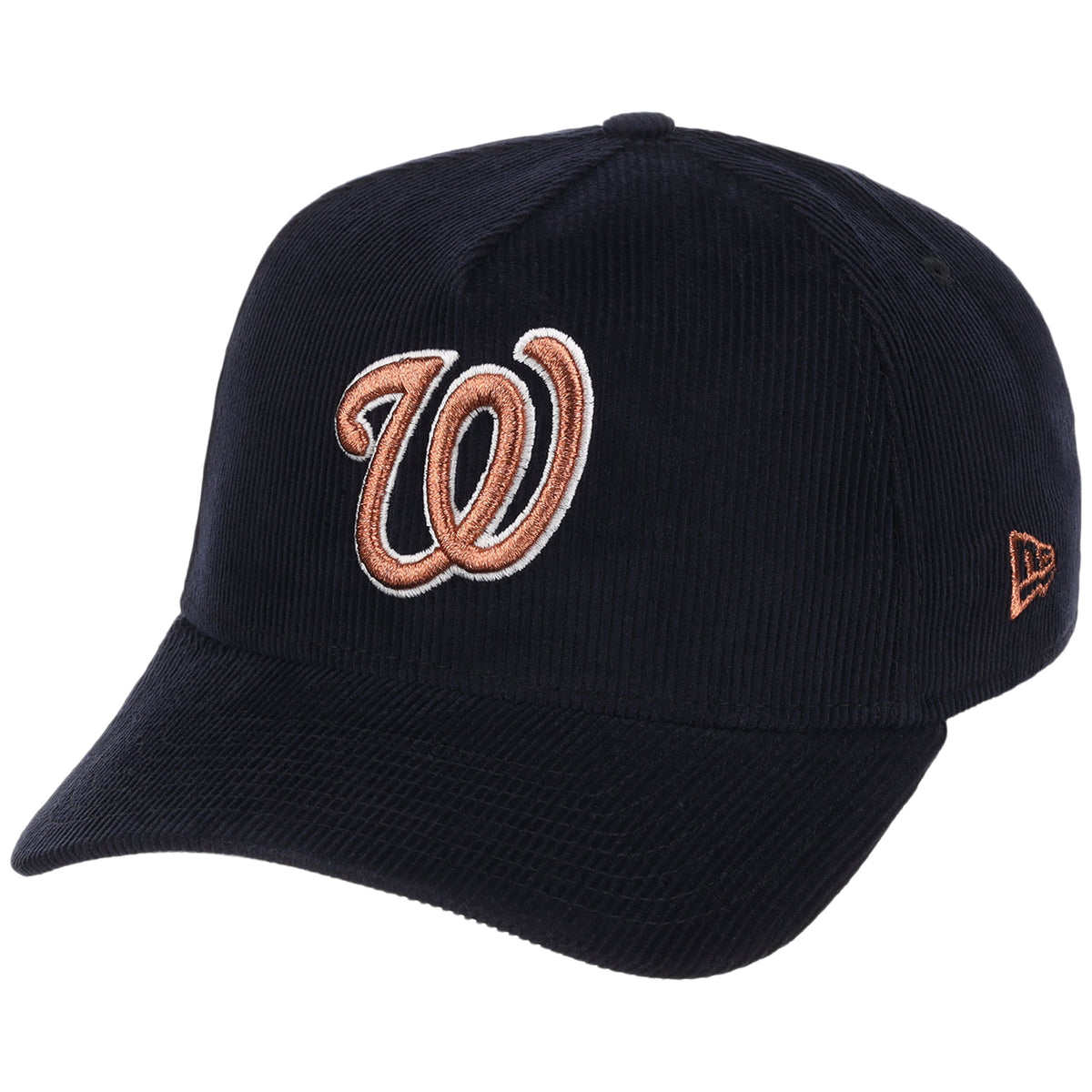 Washington Nationals MLB Navy Cord FASHION CORE New Era 9FORTY A-Frame