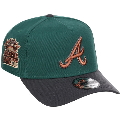 Atlanta Braves MLB Emerald Graphite New Era 9FORTY