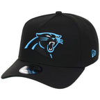 Carolina Panthers NFL Black Dome New Era 9FORTY A-Frame