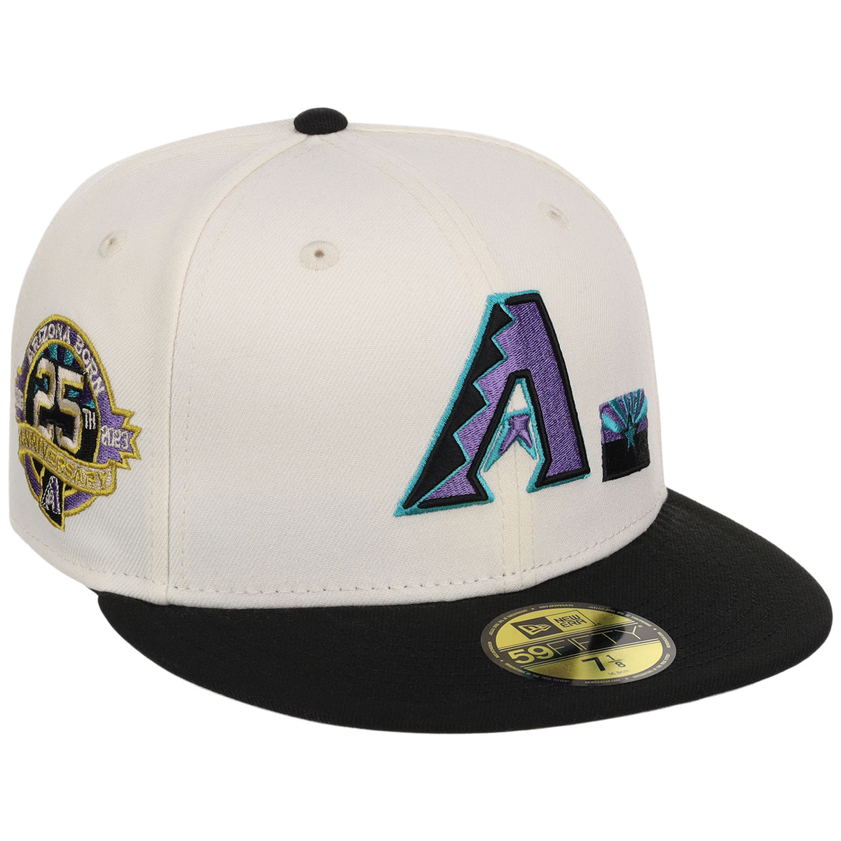 Arizona Diamondbacks Phoenix Crown the City New Era 59FIFTY (Chrome/Black)