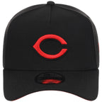 Cincinnati Reds MLB Black x Red FASHION CORE New Era 9FORTY A-Frame