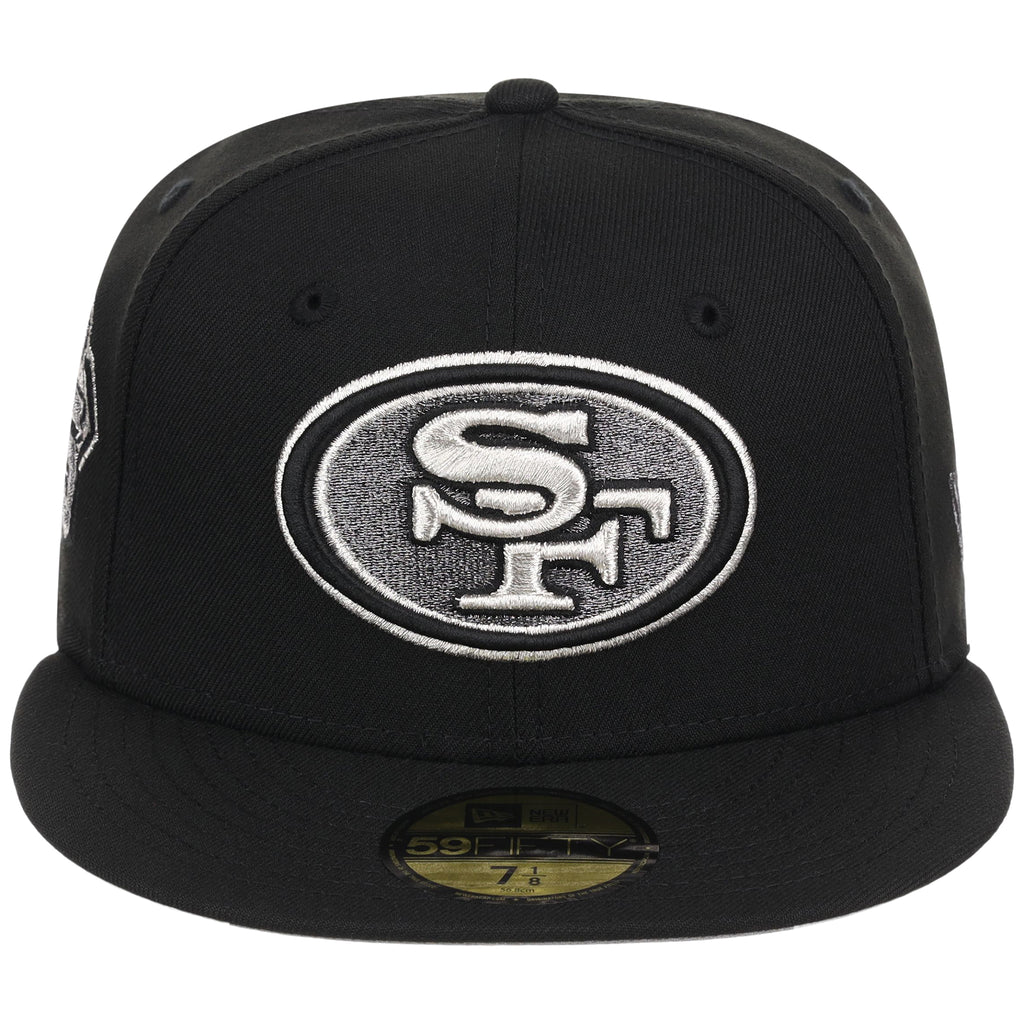 San Francisco 49Ers NFL Liquid Titanium New Era 59FIFTY