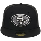San Francisco 49Ers NFL Liquid Titanium New Era 59FIFTY