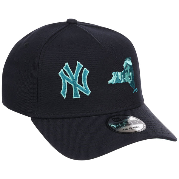 New York Yankees Whammy State Liberty New Era 9FORTY A-Frame
