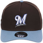 Milwaukee Brewers MLB Driftwood Fade New Era 9FORTY A-Frame