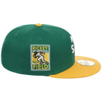 Oakland Athletics MLB Flipmode 2.0 New Era 59FIFTY (Green/Yellow/Gray)