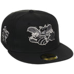 Charlotte Hornets NBA Liquid Titanium New Era 59FIFTY