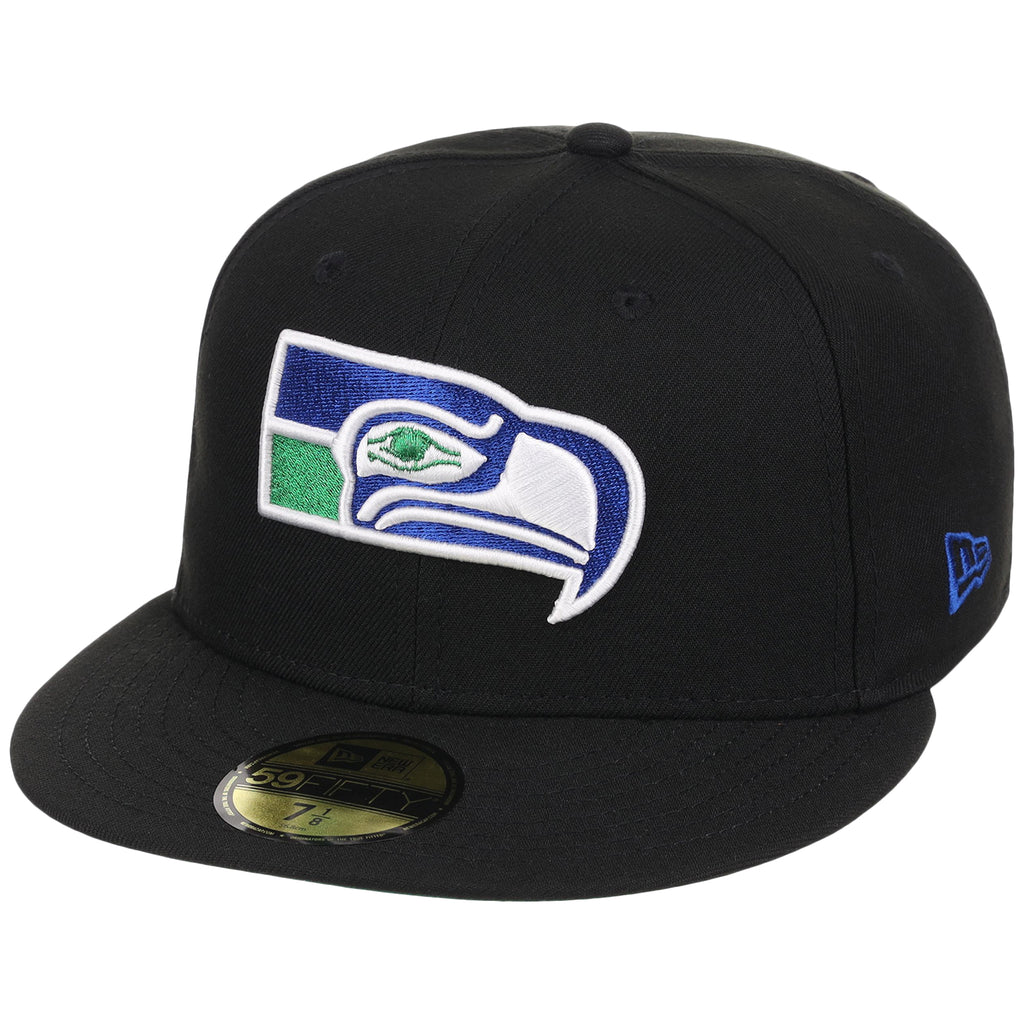 Seattle Seahawks NFL Black Dome New Era 59FIFTY
