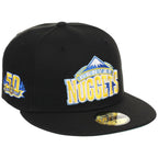 Denver Nuggets NBA Black Dome New Era 59FIFTY