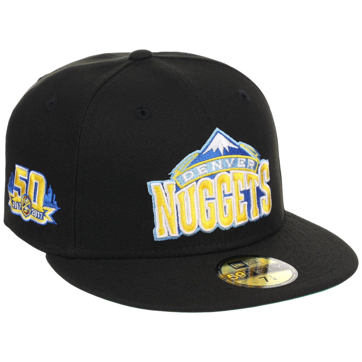 Denver Nuggets NBA Black Dome New Era 59FIFTY