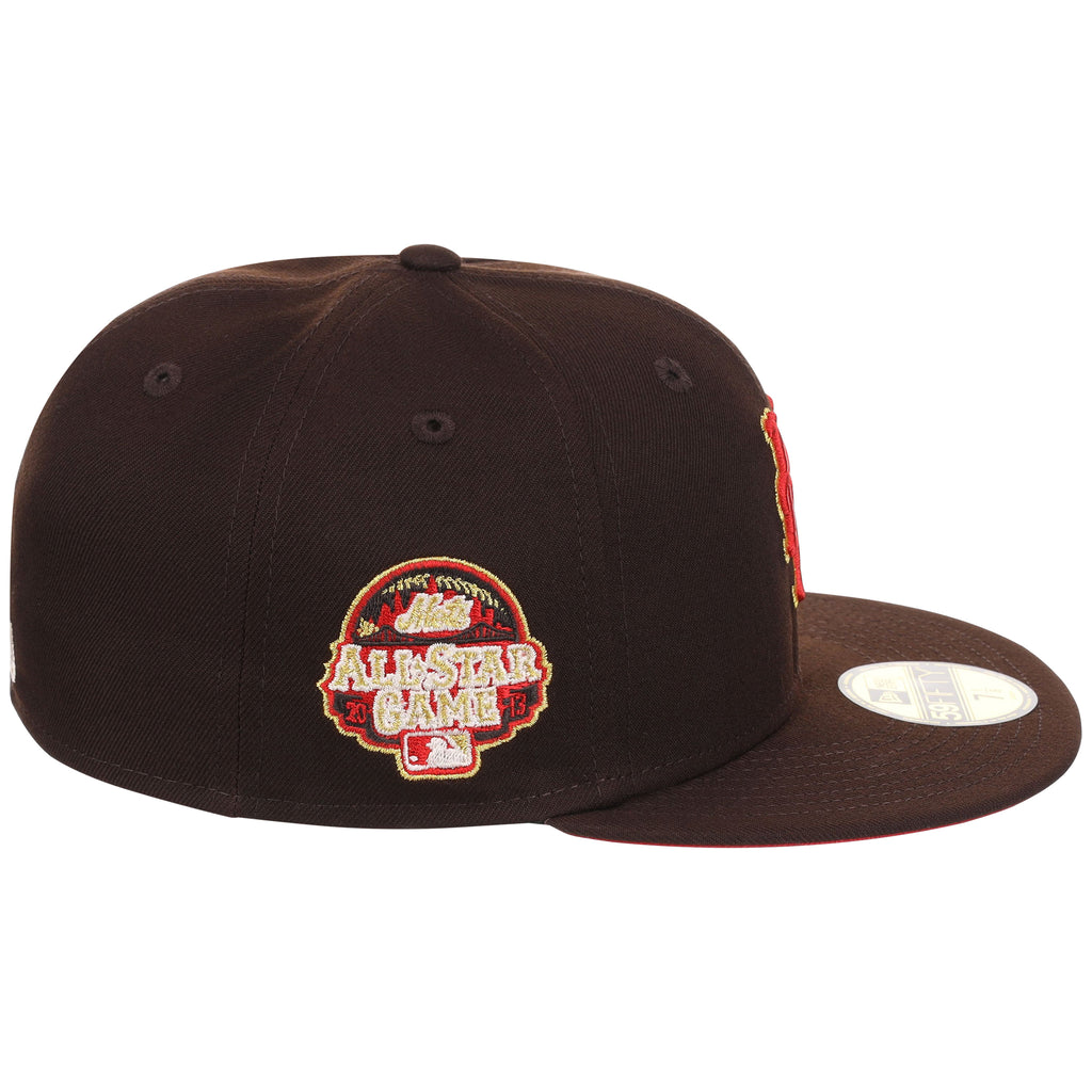 New York Mets MLB Burnt Wood x Red New Era 59FIFTY – 3