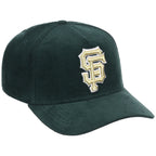 San Francisco Giants MLB Dark Green Cord FASHION CORE New Era 9FORTY A-Frame
